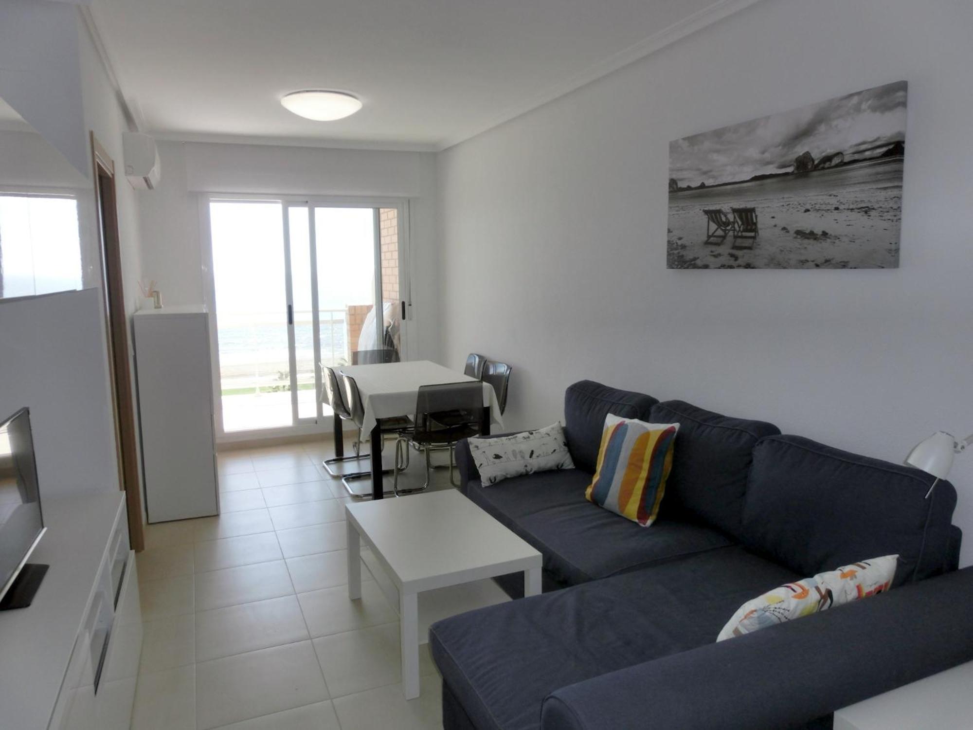Edessa - Primera Linea Apartment โอโรเปซาเดลมาร์ ภายนอก รูปภาพ